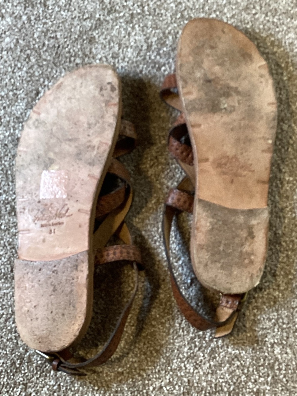 Patricia Nash Enrica Leather Sandals - Picture 4 of 6